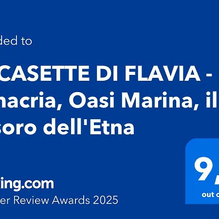 Apartment Le Casette Di Flavia - Trinacria, Oasi Marina, Il Tesoro Dell'etna Roccalumera